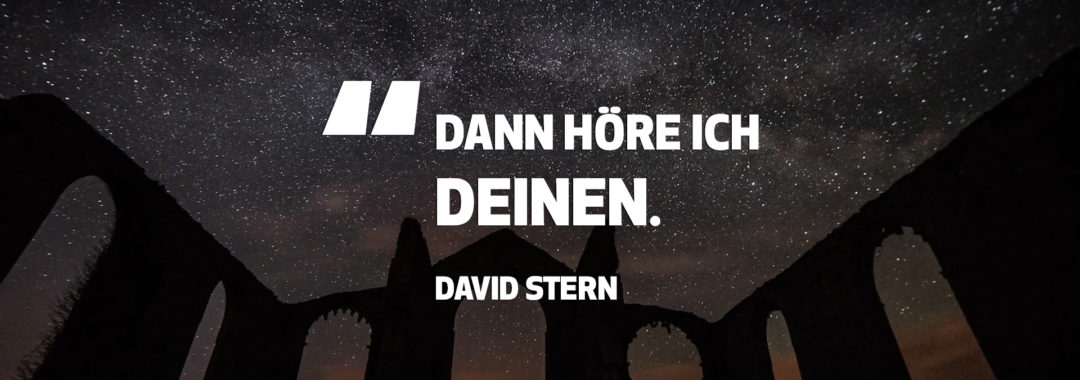 David Stern - Dann höre ich Deinen